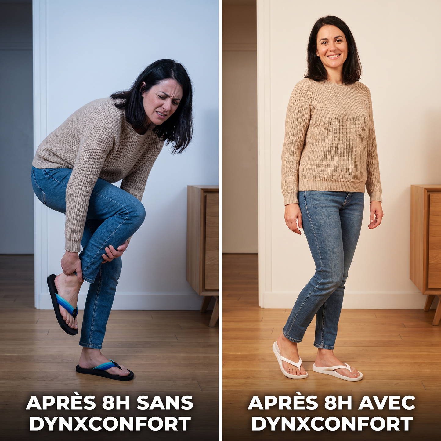 DYNX Confort GRIS | Le confort d'abord, le style toujours