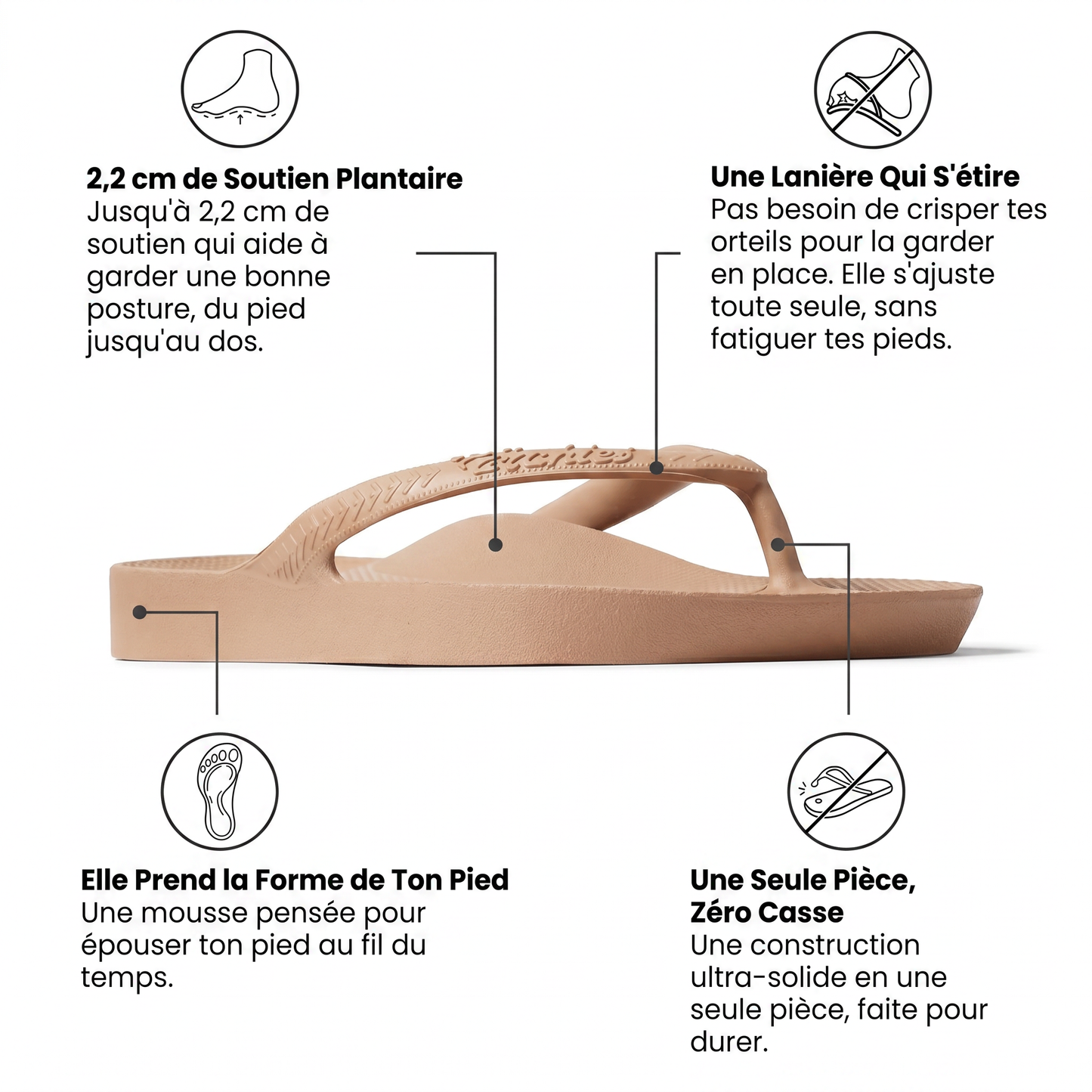 DYNX Confort TAN | Le confort d'abord, le style toujours