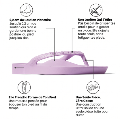 DYNX Confort MAUVE | Le confort d'abord, le style toujours